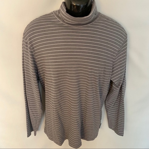 DKNY Turtleneck Pullover Gray Sz Large Men’s - Picture 1 of 8